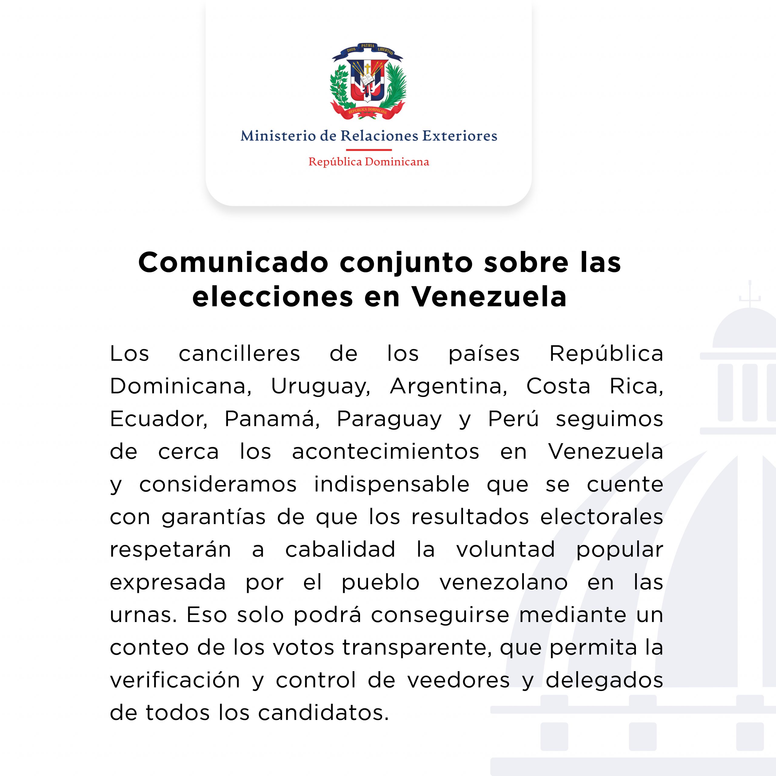 Inicio - MIREX | Ministerio de Relaciones Exteriores