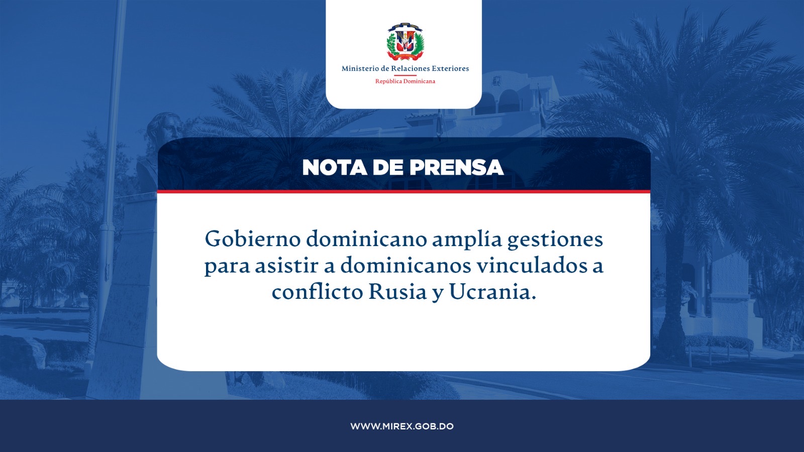 MIREX Hires Legal Aid in Russia to Assist Dominicans in Conflict
